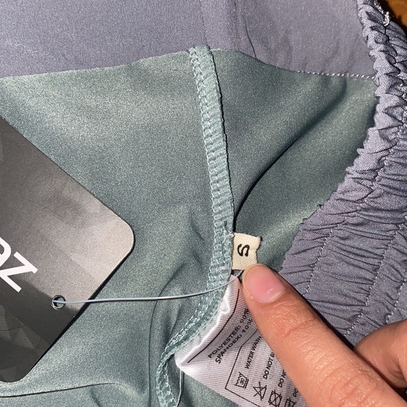 zentrex womens 2 in1 running shorts - Picture 7 of 7